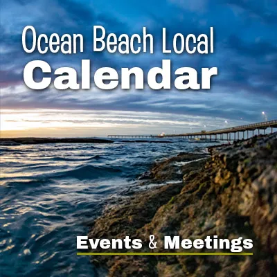 Ocean Beach Local Calendar Events and Meetings